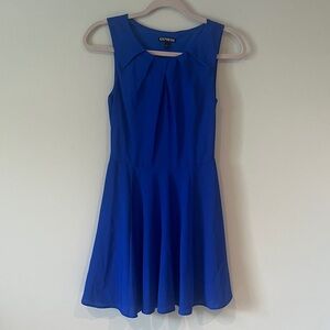 Express Women's Vibrant Blue Dress